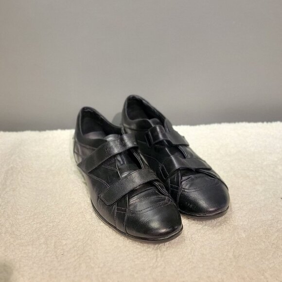 Boss By Hugo Boss Mens Black Leather Shoes - Picture 12 of 16